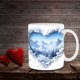 thumbnail image 5 of Tazas con efectos visuales tridimensionales Taza de café de cerámica con forma de corazón para San Valentín Taza de agua para pareja para él o ella Taza de regalo con letras, 5 of 7