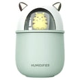 thumbnail image 1 of Yuarrent Humidificador Humidificador de dibujos animados para el hogar y la oficina Difusor de aroma USB de 300 ml con luz LED Humidificadores Verde 0108#, 1 of 6