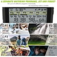 thumbnail image 2 of Automatic Garden Watering Timer Rain Sensor Sprinkler Timer Irrigation System Controller 6 Independent Programs, 2 of 5