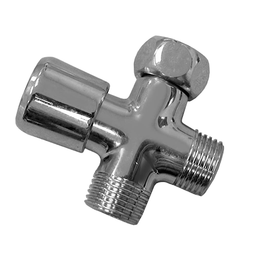 Chrome Plated Brass Push Button Shower Diverter Valve ,PartNo S01070 ...