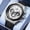 B White, variant on Watches for Men Chronograph Waterproof Luxury Dress Quartz Silicon Strap Multifunction Moon Phase Calendar Luminous Men Wrist Watches Reloj Para Hombre Black/Red