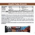 thumbnail image 5 of Promax Double Fudge Brownie, 20g High Protein, Gluten Free, 12 Count, 5 of 5