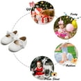 thumbnail image 5 of Soft Sole Baby Shoes - Infant Baby Walking Shoes Moccasins Rubber Sole Crib Shoes, 5 of 7