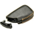 thumbnail image 4 of Vitodeco Leather Key Fob Cover Case Protector Compatible with Acura ZDX, Honda Prologue, Buick Envision - 6 Buttons, Black, 4 of 5