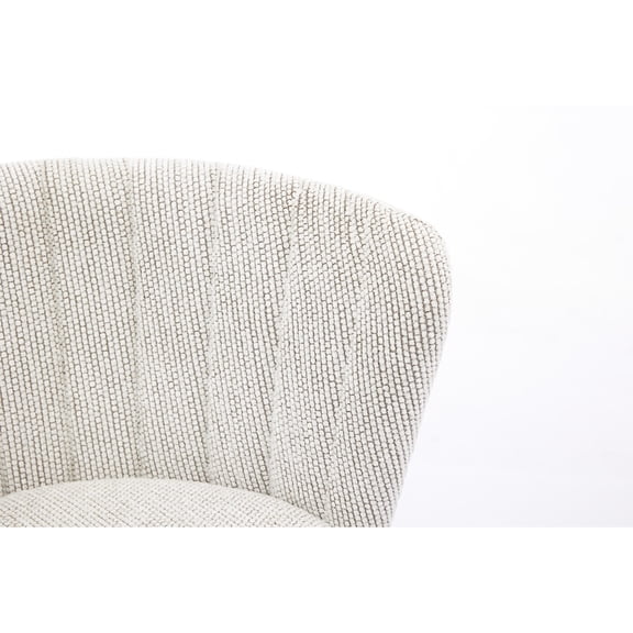 360° Swivel Upholstered Bar Stools Set of 2 / Comfortable for Home Entertaining