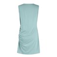 thumbnail image 5 of JoveMarine Sundresses for Women Summer Sleeveless Tank - Round Neck Slim Fit Short Bodycon Party Mini Dress with Stretchy Fabric,Mint Green M, 5 of 7