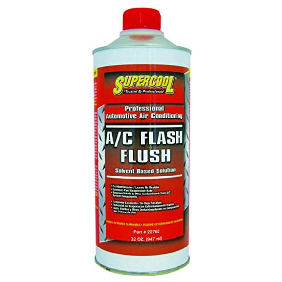 Supercool AC Flush, Solvent Based, 32 Oz.