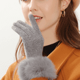 thumbnail image 5 of Winter gloves touch screen for texting warm lined cold weather gloves, 5 of 5
