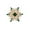 Green, variant on Small Marquise Rhinestone Flower Brooch Pins for Women Gold-Toned Fashion Crystal Cute Geometric Corsage Brooches Lapel Pins Suit Dress Accessories Elegant Chic Christmas Banquet Jewelry