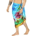 thumbnail image 2 of HAPPY BAY Men's Swim Trunk Bathing Suit Sarong Pareo Wrap One Size Sea, Beach Summer Vacation Party, 2 of 5