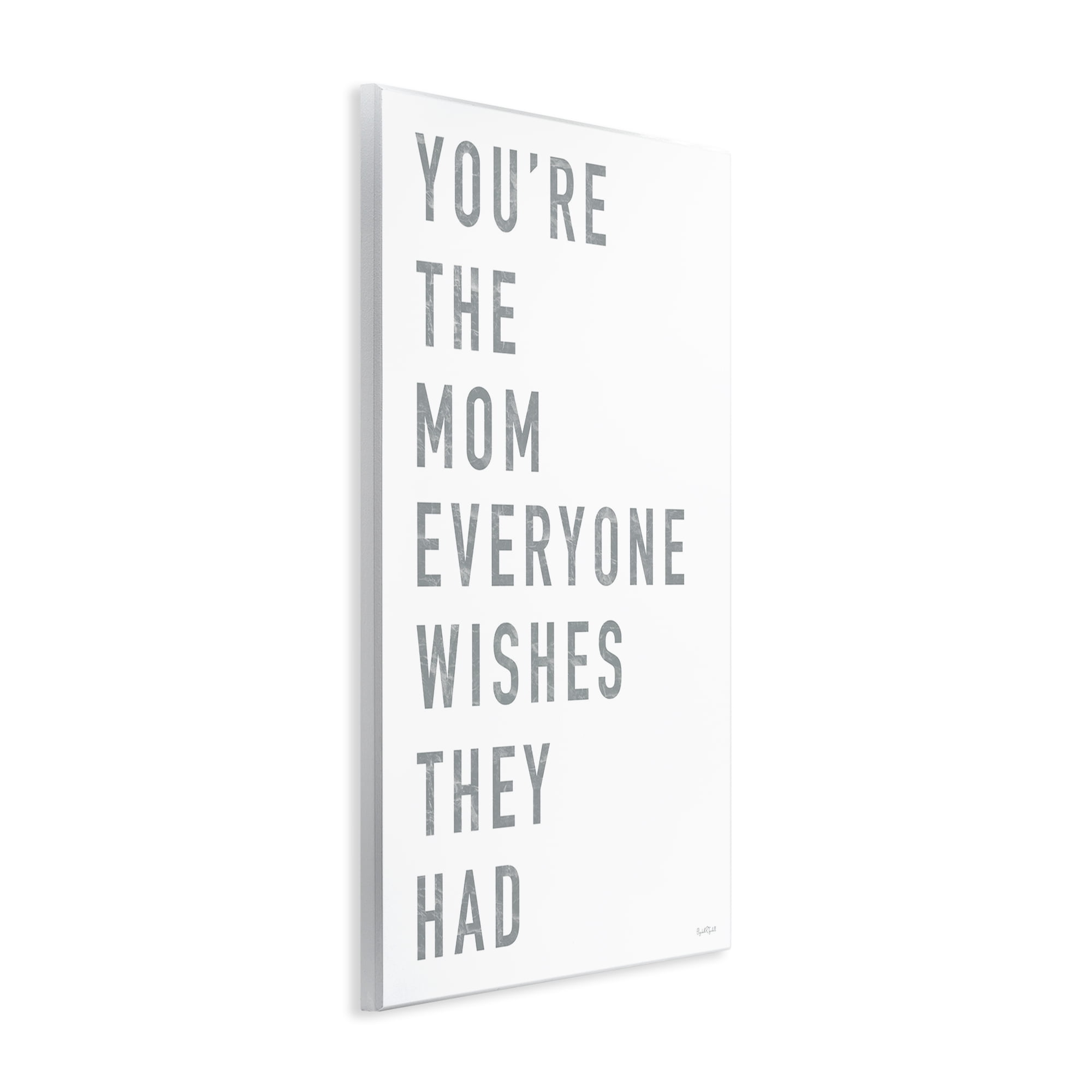 Stupell Industries Mother Appreciation Quote Wall Plaque Art, design by Elizabeth Tyndall