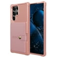 thumbnail image 7 of Decase Card Holder Case Compatible with Samsung Galaxy S23 Ultra (6.8"-inch 2023),Shockproof Magnetic Hybrid Leather Wallet Case Cover with Credit Card Holder for Samsung Galaxy S23 Ultra, Pink, 7 of 7