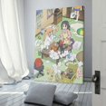 thumbnail image 3 of Japen Absurd Humor Manga Series Nichijou Anime Role Poster Wall Art Poster Gifts Bedroom Prints Home Decor Hanging Picture Canvas Painting Posters 16x24inch(40x60cm), 3 of 6
