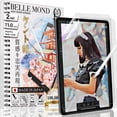 thumbnail image 1 of - 2 SET - Japanese Smooth Kent Paper Screen Protector Compatible with iPad Pro 11" (2022/2021/2020/2018) -, 1 of 5