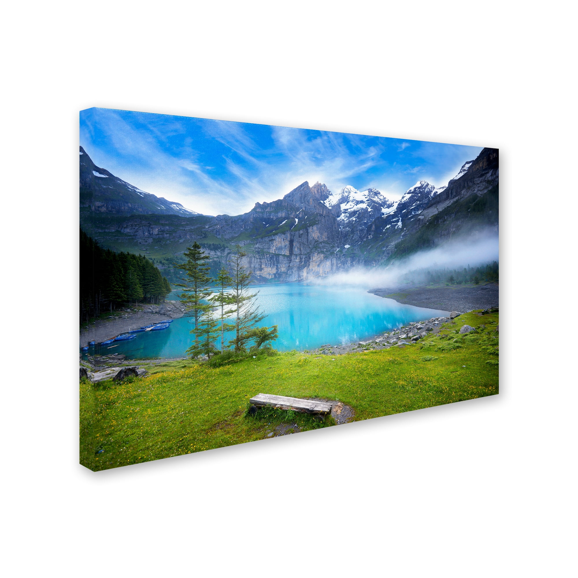Trademark Fine Art 'Beautiful Switzerland' Canvas Art by Philippe Sainte-Laudy