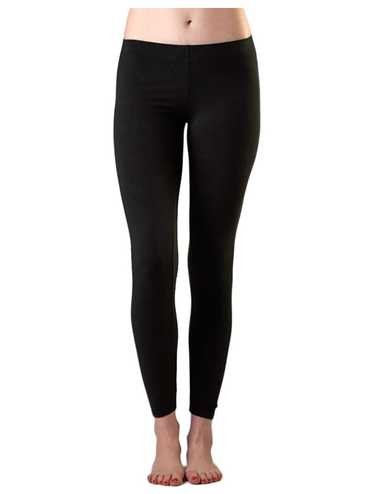 New Women Slim Skinny Cotton Spandex Yoga Pants Ankle Full Length Leggings S ~XL