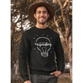 thumbnail image 2 of Inspiration ! Sweatshirt Men -Image by Shutterstock, Male Large, 2 of 4