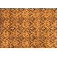 thumbnail image 1 of Ahgly Company Indoor Rectangle Abstract Orange Modern Area Rugs, 8' x 10', 1 of 4