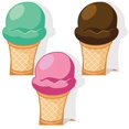 thumbnail image 1 of Beistle 53963 3-D Ice Cream Centerpieces, 1 of 1