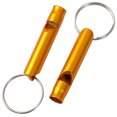 thumbnail image 1 of 2 Pack Dog Whistle, Small Dog Whistle to Stop Barking Neighbors Dog, Adjustable Dog Whistle Keychain Ring, Professional Recall Pet, 1 of 7