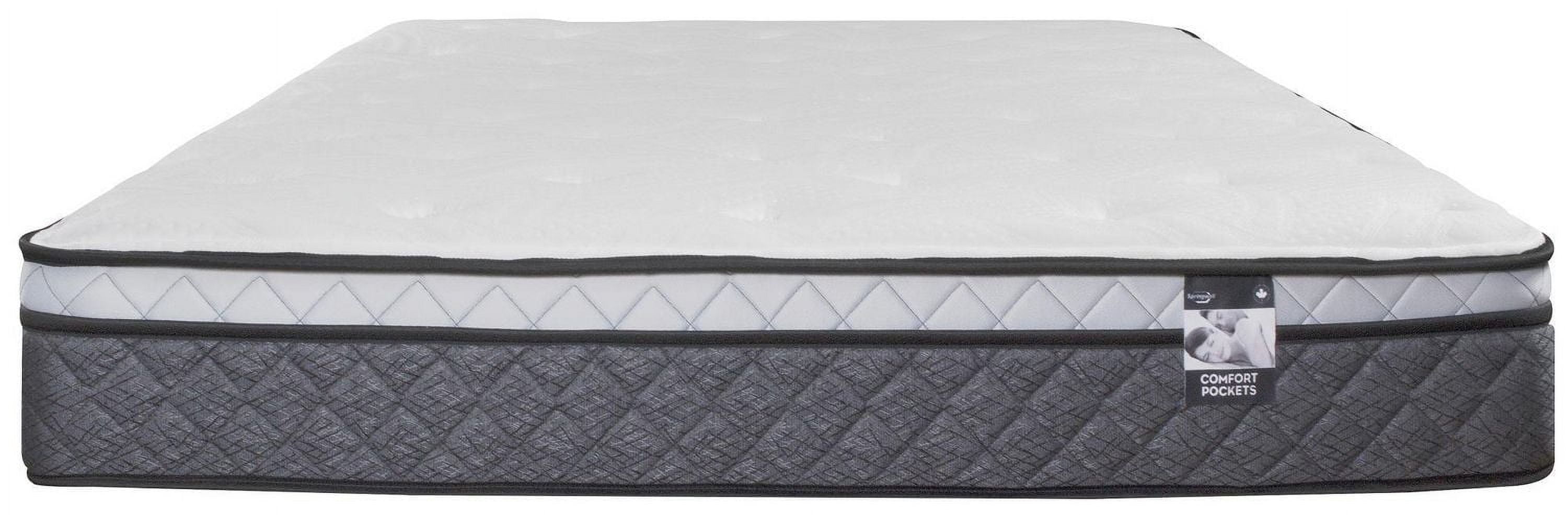 Springwall Matelas CHELSEA peluche moyen 9 po à ressorts ensachés