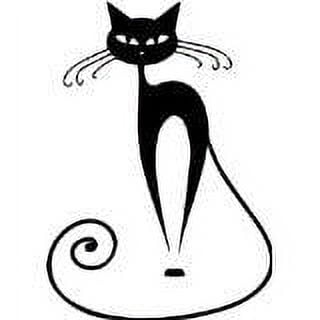 Custom Wall Decal Cat 1 Picture Art Living Room Peel & Stick Sticker - Vinyl Wall Decal