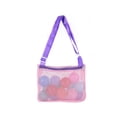 thumbnail image 4 of Tholdsy Pack of 3 Outdoor Beach Mesh Children Toy Portable Bag Clothes Pouch Away Storage Sand Pocket Tote Shopping Reusable Type2, 4 of 6