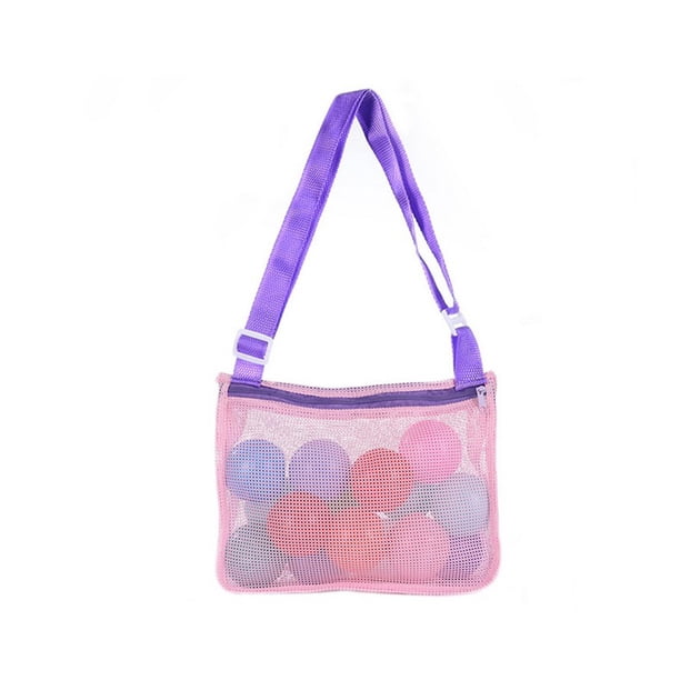 Tholdsy Paquete de 3 bolsas de malla para playa al aire libre, bolsa de almacenamiento de juguetes para arena para niños, bolsa de compras reutilizable Juegos de césped Tholdsy FN011131-00