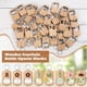 thumbnail image 3 of 50 Pcs Wood Bottle Opener Wooden Keychain Bottle Opener, 3 of 5