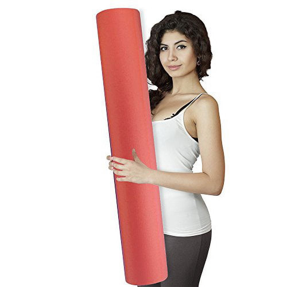 Brybelly Red 36" x 6" Premium High-Density EVA Foam Roller