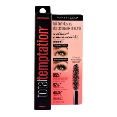 Máscara para pestañas Maybelline Total Temptation 602 negro intenso 8.25 ml
