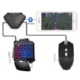 thumbnail image 2 of Juego de ratón Juego de juegos móviles multifuncionales Juego de teclado y ratón externo Dispositivos externos compatibles con juegos móviles, 2 of 4