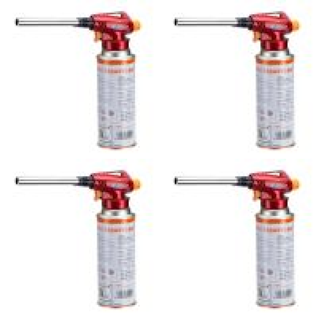 Soplador de calefacción de acero inoxidable para encendedor de gas ajustable portátil Torch para barbacoa