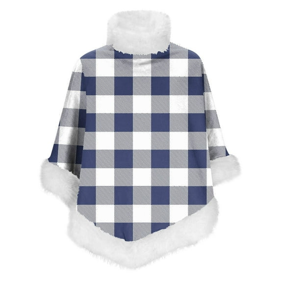 Wearable Sherpa Blanket Poncho Plush Fleece Sweater Scarf Shoulder Top Soft Christmas Oversized Pashmina Shawl Wrap