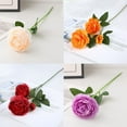 thumbnail image 4 of Beautiful Artificial Peony Rose Bouquet for Parties Weddings and Home Decor, 4 of 12
