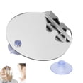 thumbnail image 4 of Bathroom Mirror, Shower Mirror Fogless Round Wall Hanging  For Shaving For Shower For Makeup, 4 of 8