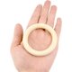 thumbnail image 3 of 20 anillos de madera de 70 mm, anillos de madera maciza natural sin terminar para manualidades, bricolaje, fabricación de joyas., 3 of 4