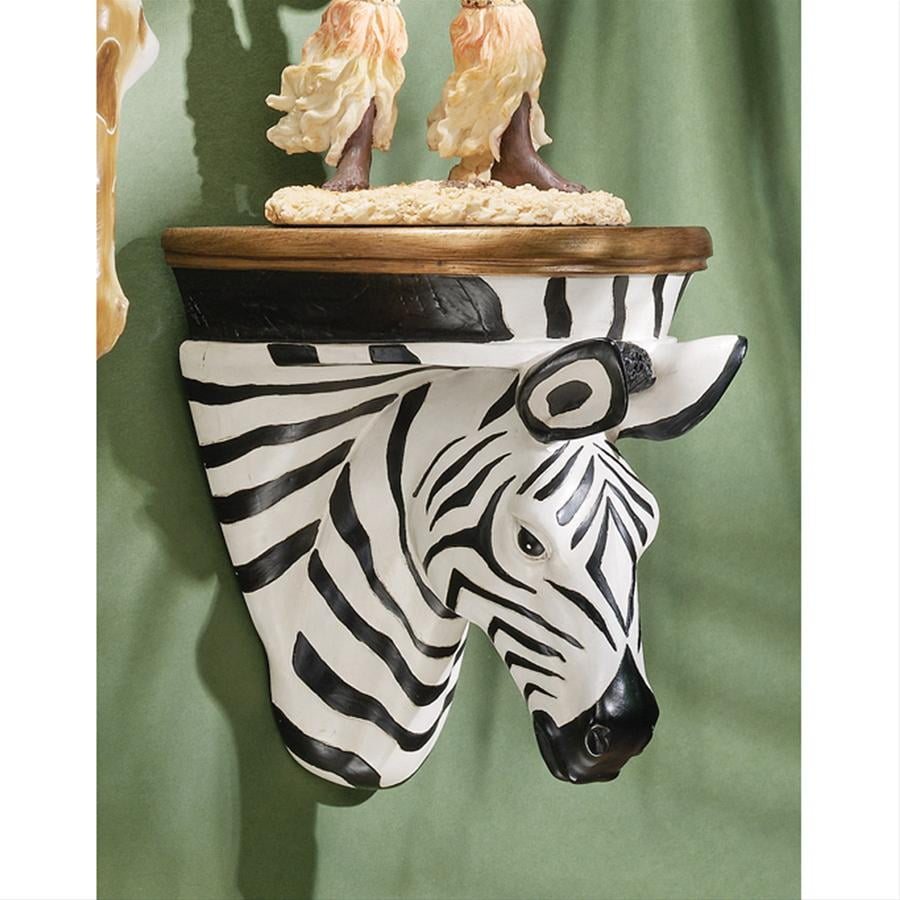 zebra statue decor