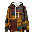 thumbnail image 5 of DDAPJ pyju Mens Aztec Hoodie Western Cowboy Hooded Sweatshirt Graphic Print Oversized Pullover Hoodies with Pocket Multicolor XXXL, 5 of 6