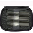 thumbnail image 5 of Crochet Hooks Kit with Case,1 Set 22-Piece Crochet Hooks Set，Aluminum Handle Knitting Needles, DIY Hand Knitting Art Tools for Beginners and Experienced Crochet Lovers, 5 of 9