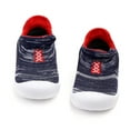thumbnail image 5 of kamemir Baby Sock Shoes Toddler Walking Shoes Infant Non Slip Slippers Boys Girls Slip On Sneakers (Blue,6M), 5 of 6