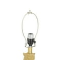 thumbnail image 5 of DecMode 29" Leopard Gold Table Lamp with White Fabric Shade (2 Count), 5 of 13