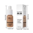 thumbnail image 3 of Long Lasting Oil Control Concealer Foundation Natural Foundation Makeup For Women 30Ml, A Lotion, 3 of 9