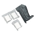 thumbnail image 3 of Juego de 4 vendajes de gasa curva de compresión israelíes, kit de vendajes de emergencia de alta elasticidad, L, 3 of 15