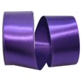 thumbnail image 2 of Reliant Ribbon 5000-064-16K 2.25 in. 50 Yards Double Face Satin Allure Ribbon, Purple, 2 of 2