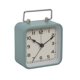 thumbnail image 1 of Reloj despertador pequeño cuadrado de metal, reloj silencioso de escritorio for cama de estudiante, reloj de mesa de cuarzo luminoso for dormir, 1 of 8