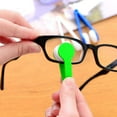 thumbnail image 1 of Portable Multifunction Microfiber Glasses Soft Brush Spectacles Cleaner Tool brush; Multifunction glasses cleaner; Random Color, 1 of 8