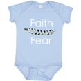 thumbnail image 3 of Inktastic Faith Over Fear with Laurels Boys or Girls Baby Bodysuit, 3 of 5