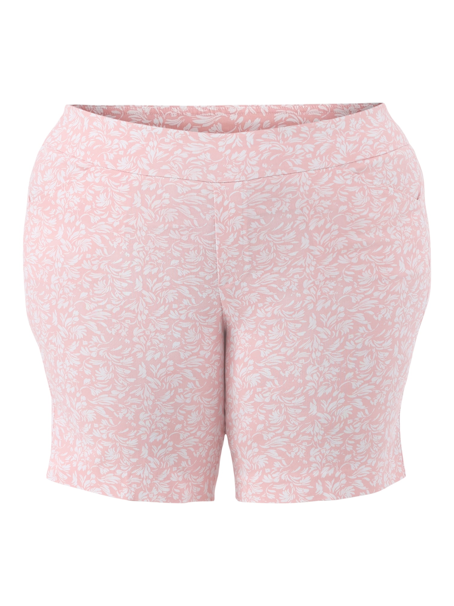 JMS Just My Size by Hanes Women's Plus Pull On Millennium Bermuda Short, 9" Inseam, Sizes 0X-4X