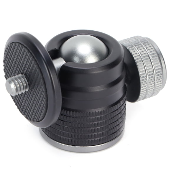 Mini rótula esférica, adaptador de montaje de zapata, rótula esférica panorámica, rótula esférica para trípode, fabricada por expertos